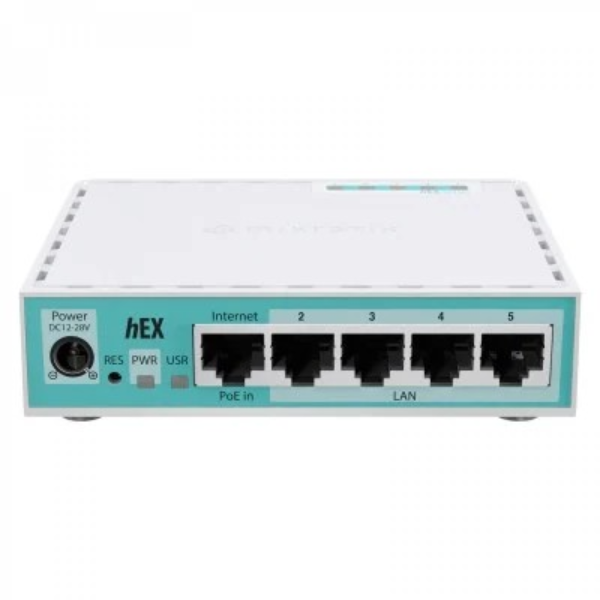 MikroTik hEX (2024 version) with RouterOS L4 license, desktop case