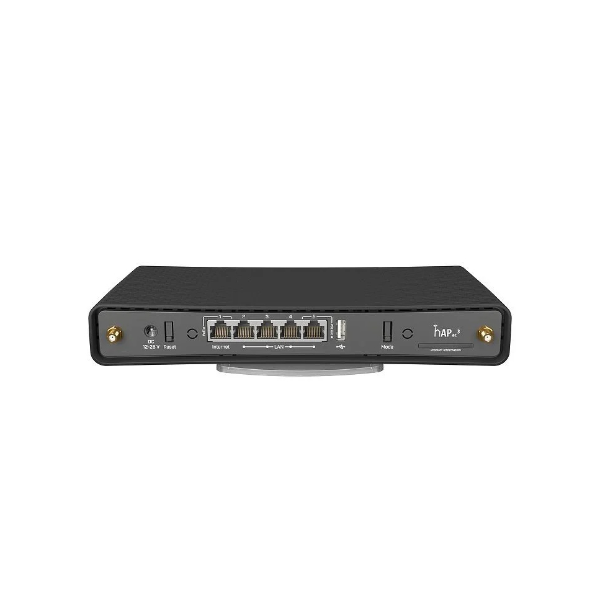 Mikrotik hAP ac³ routeur sans fil Gigabit Ethernet Bi-bande (2,4 GHz / 5 GHz) Noir