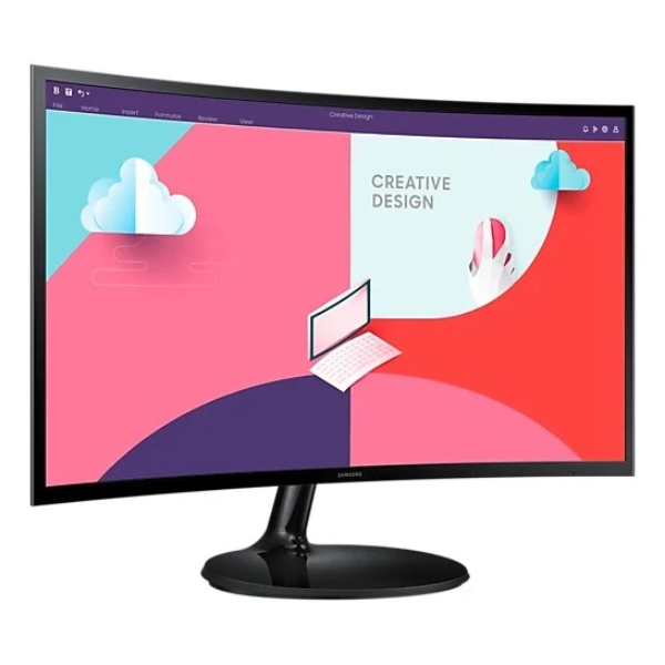 SAMSUNG S24C360EAU 24inch FHD VA 60Hz 4ms Curved 250cd/m2 3000:1 HDMI