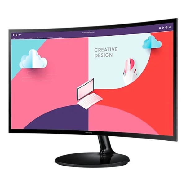 SAMSUNG S24C360EAU 24inch FHD VA 60Hz 4ms Curved 250cd/m2 3000:1 HDMI